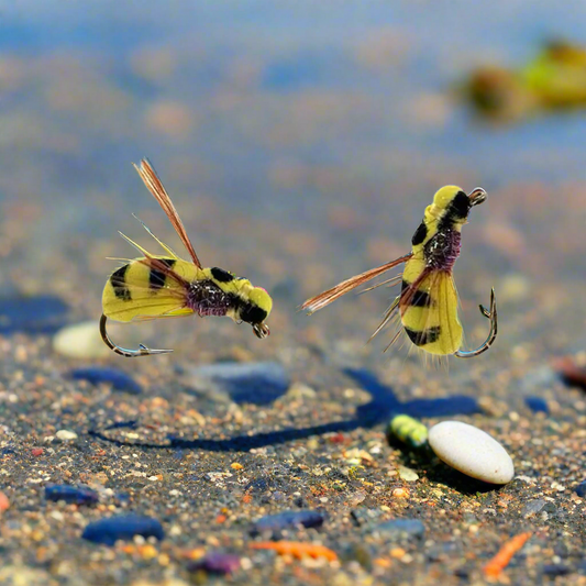 Bee Style Dry Fishing Fly Floating Foam